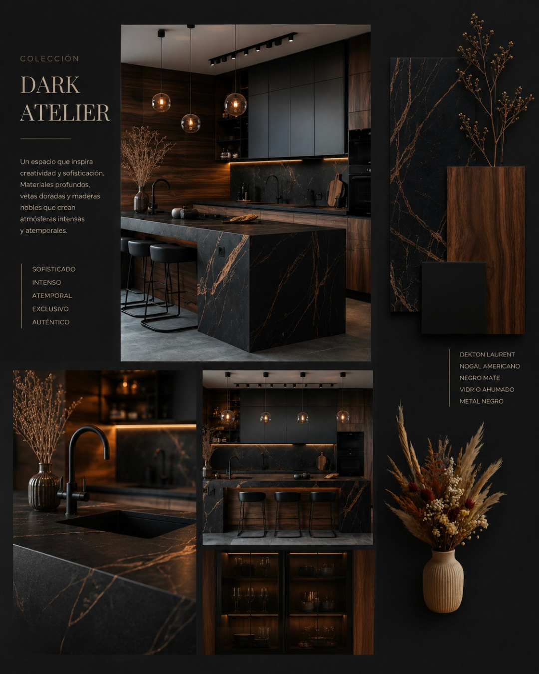 Kronell Signature Dark Atelier — moodboard