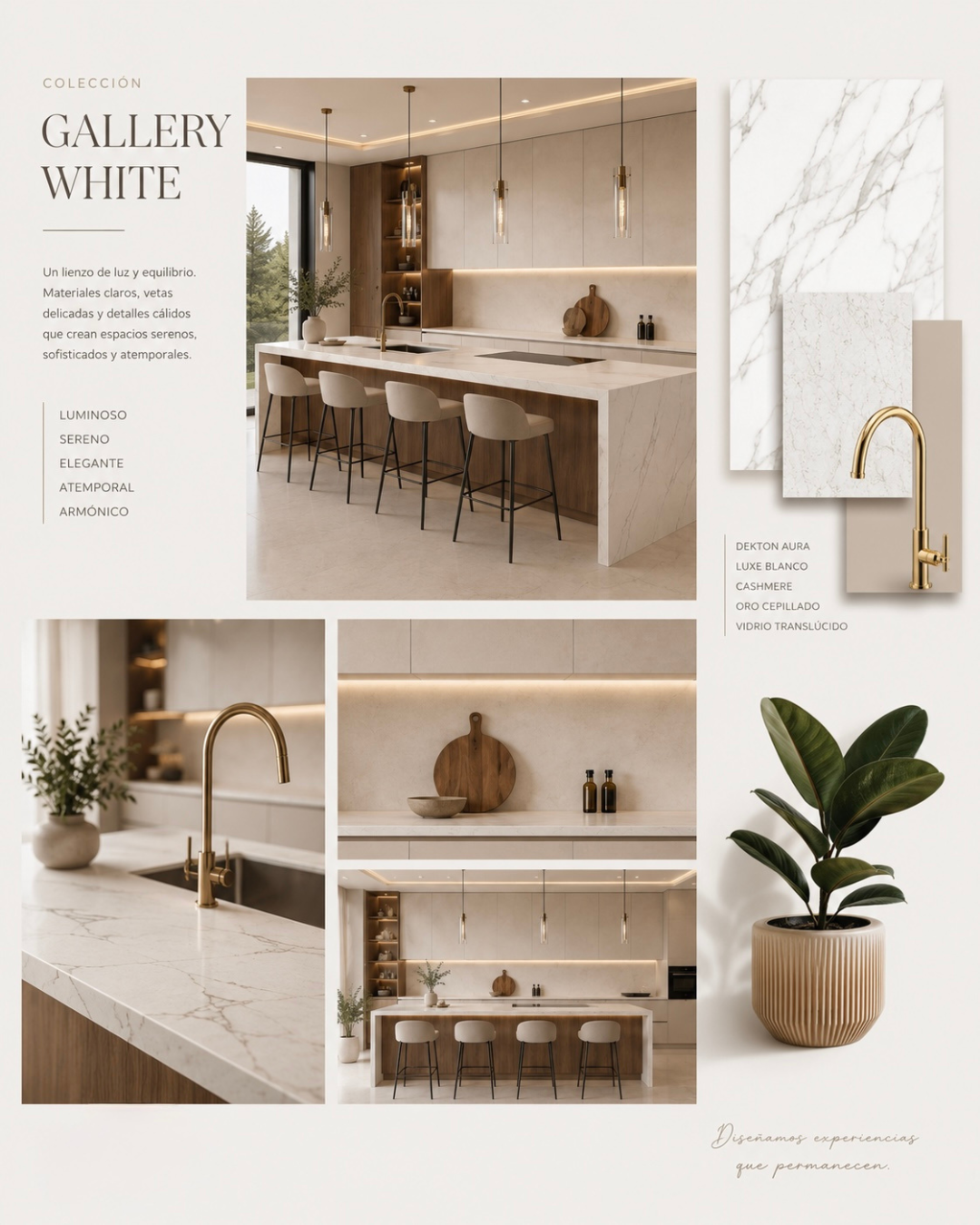 Kronell Signature Gallery White — moodboard