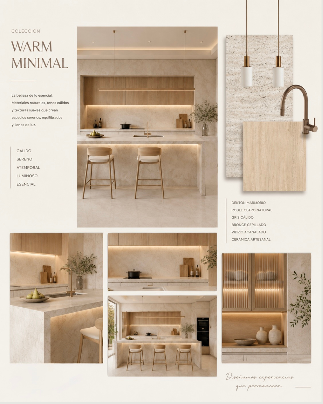 Kronell Signature Warm Minimal — moodboard